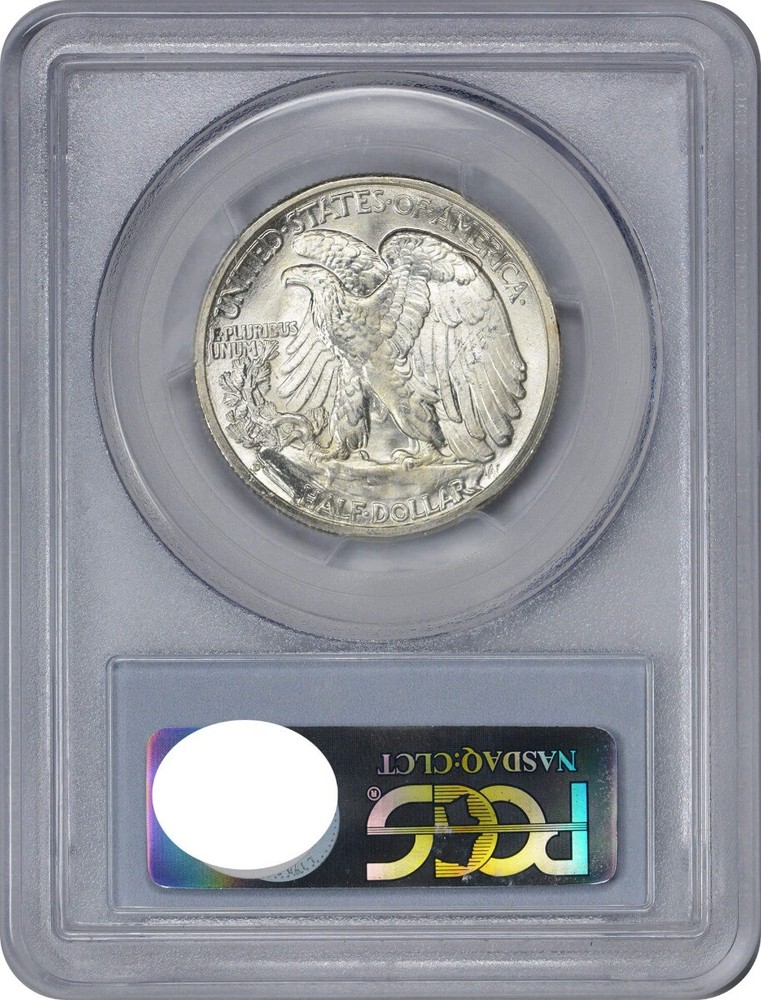 1942-D Walking Liberty Silver Half Dollar MS65 PCGS