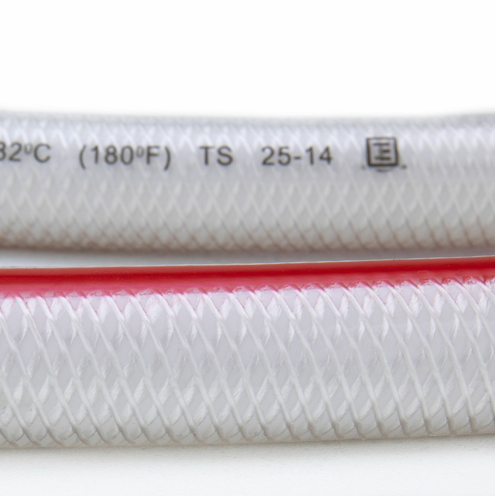 1/2" RV Pressurized Hot & Cold Water Line Combo Flexible Non-Toxic Vinyl 5/8" OD