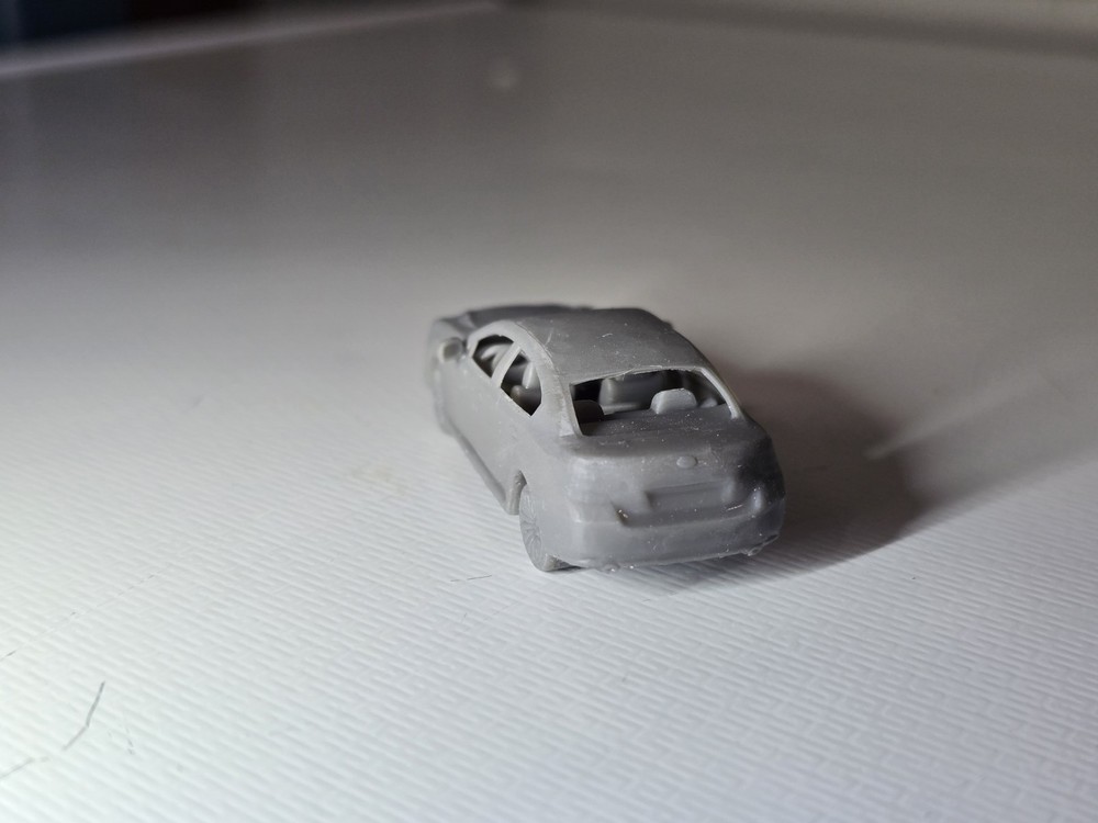 Ho Scale 2017 Subaru Legacy Undecorated Kit 3d Printed