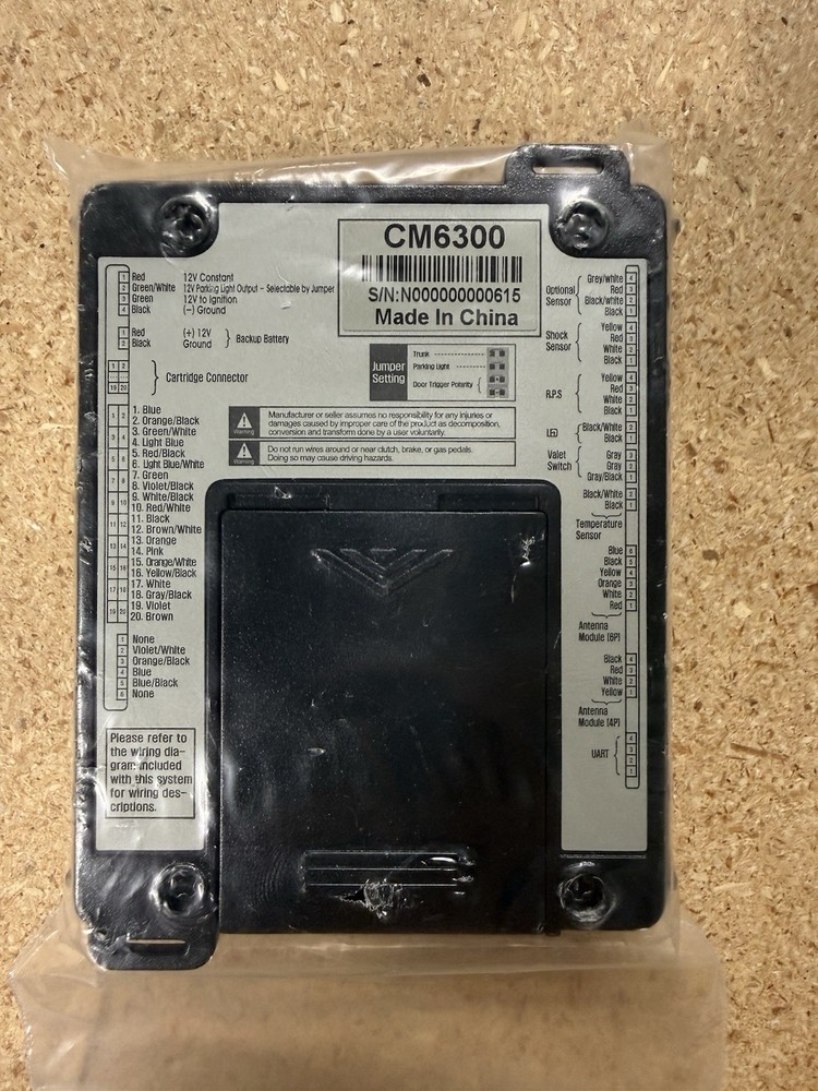 NEW Compustar CM6300 Car Alarm Security System Brain Module Only