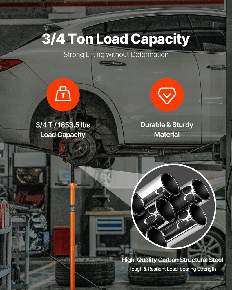 Stable Flat Base Under Hoist Stand for Automotive Use