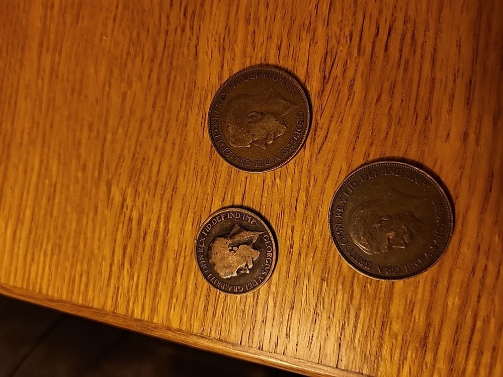 British Coins Set Of 3