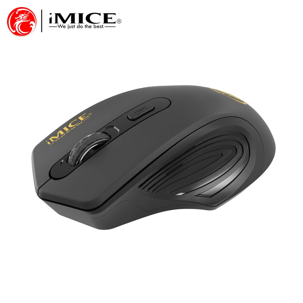 Wireless Silent Mouse 2.4G USB Battery Optical Tracking Computer Mouse Receiver