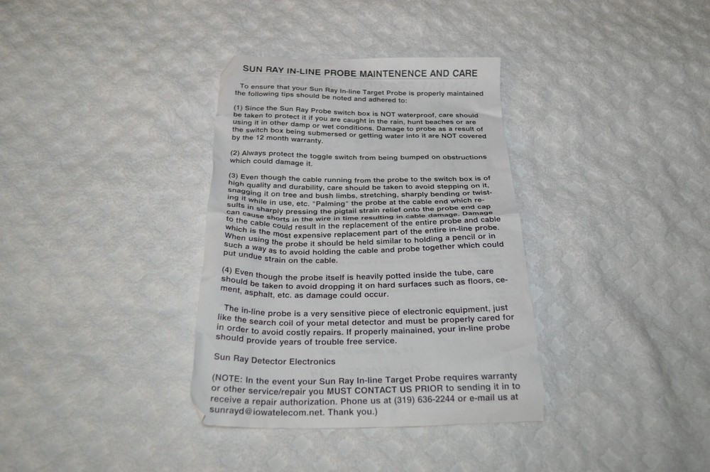 SUN RAY ~ INVADER ~ YF-1 ~ TARGET PROBE ~ EXTRA TIPS ~ NEW ~ 2