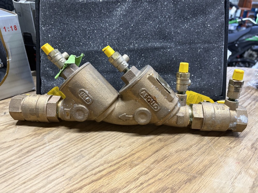 Apollo 4a double check valve assembly 1"