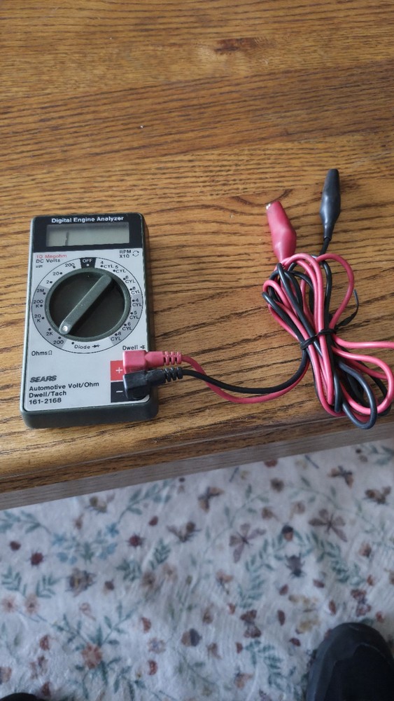 Sears DIGITAL Engine Analyzer