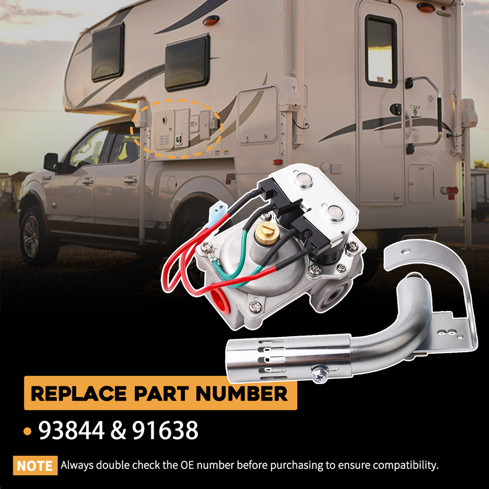 For Atwood 6-10 Gal RV Water Heater Solenoid Gas Valve 93870 93844 93321 92078