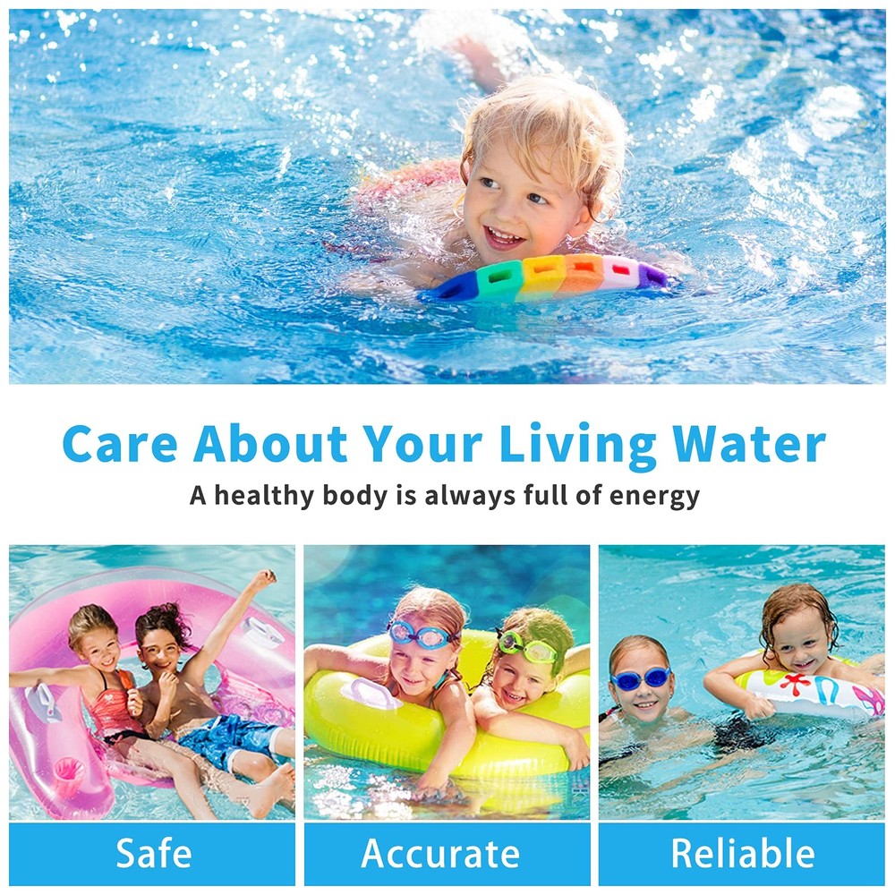 SuperCheck Salt Test Strips for Testing Pool Strips-25