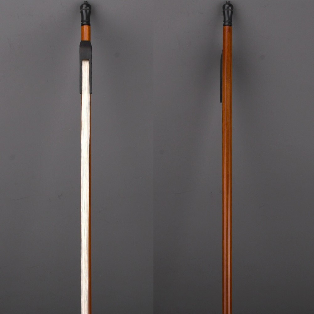 Pro Master Baroque Style Pernambuco Violin Bow 4/4 Ebony Frog Light Fast Special