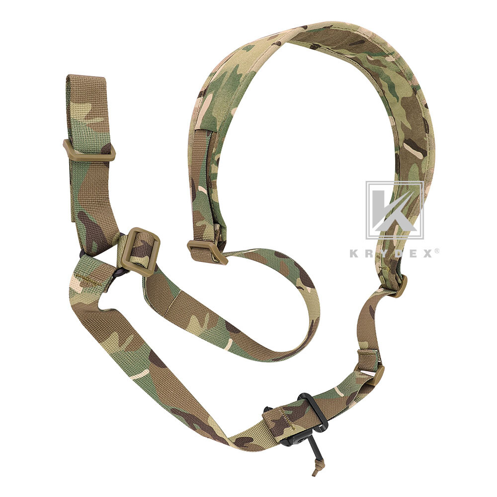 KRYDEX Tactical Sling Strap Modular Slingster Pull Tab Single Point Quick Adjust