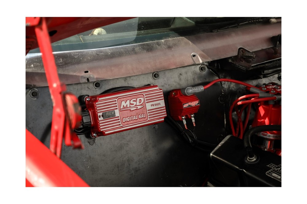 MSD 6425 Digital 6AL Ignition Control w/Rev Control - Red Control Box