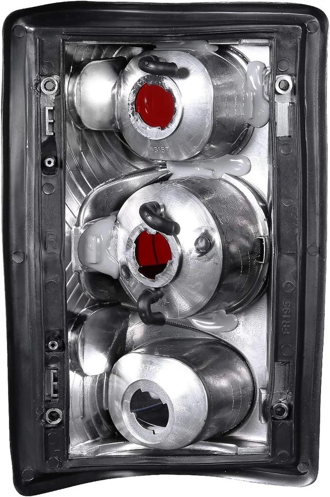 Black Replacement Brake Tail Lights Set For Ford Excursion/Econoline Van - Passe
