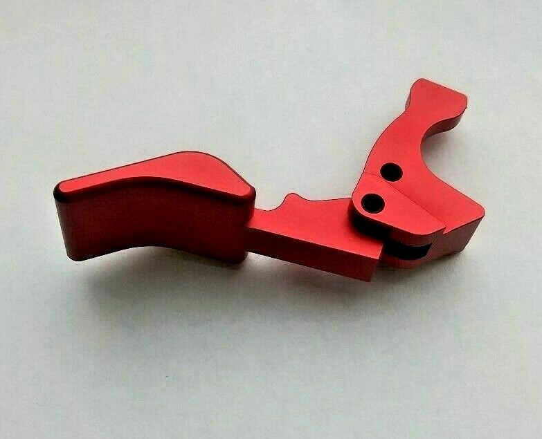 "Rapid Fire" RedExtended Mag Release (Dual Action Pull or Push)**