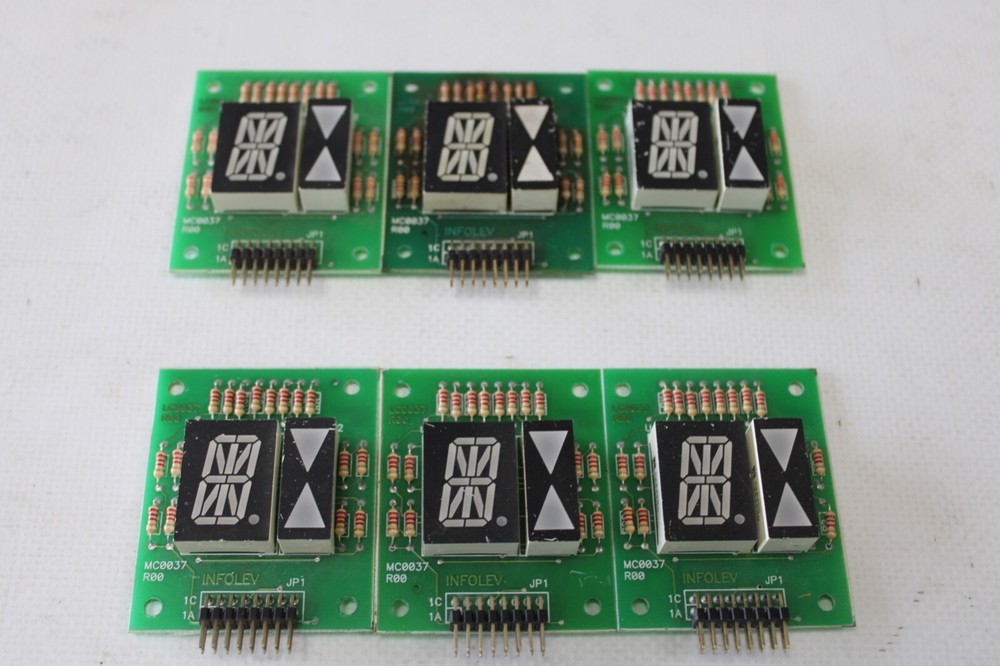 INFOLEV LS0037 R00 MC0037 DIGITAL DISPLAY PCB BOARD