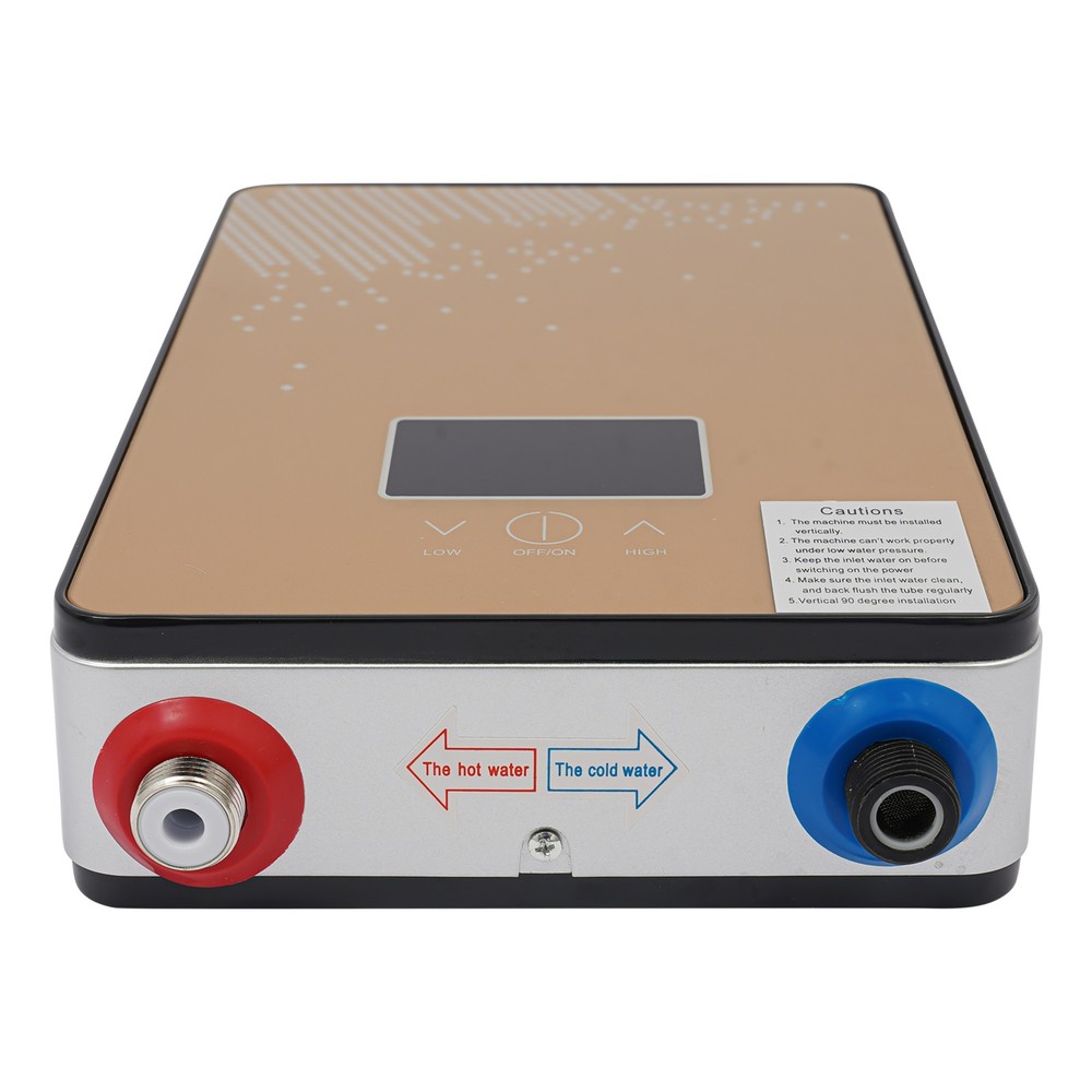 110V 4500W Instant Electric Tankless Hot Water Heater On Demand Whole House New