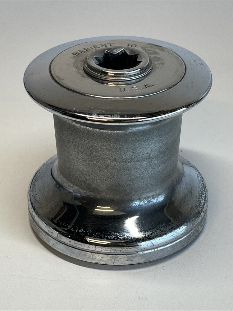 Barient 10 Chrome Single Speed Winch, TWO AVAILABLE