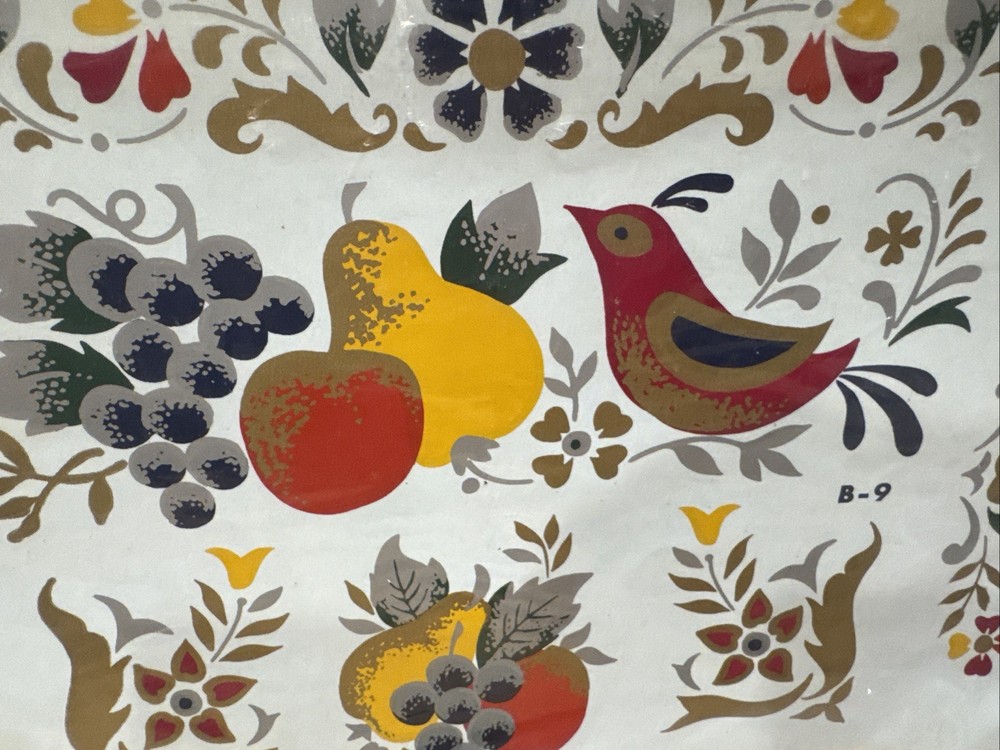 Vintage Hand Painted Decals By Decorcal