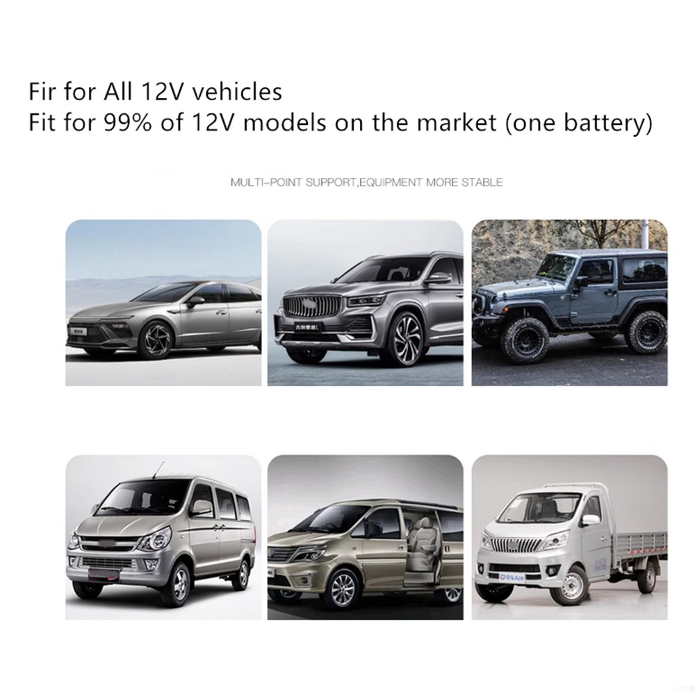 Universal Wireless 2Pcs Remote Control Button / Isolator Master Switch Voltmeter