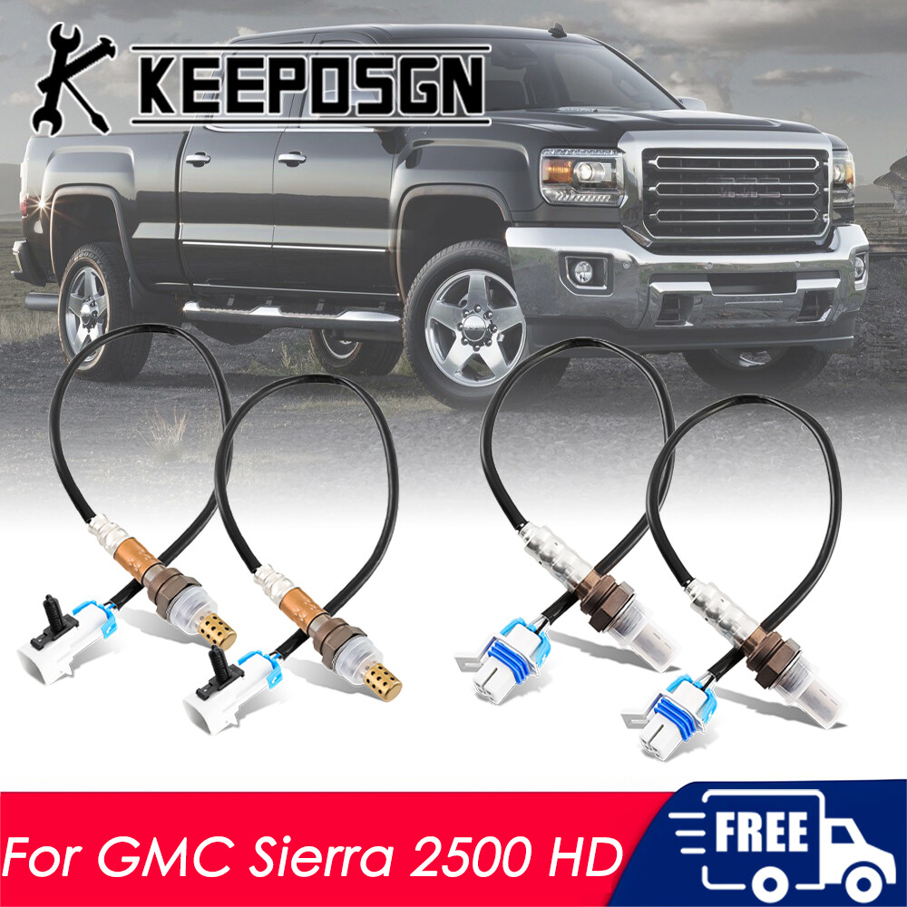 For GMC Sierra 2500 H/D 2008-2011 Oxygen Sensor Upstream Downstream Replacement