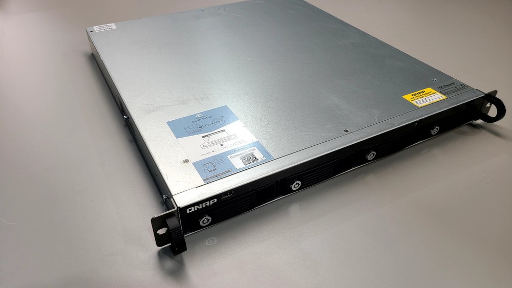 QNAP, TS-431U, Disk Array w/ 6TB Data Storage Systems 4-bay 1U iSCSI NAS