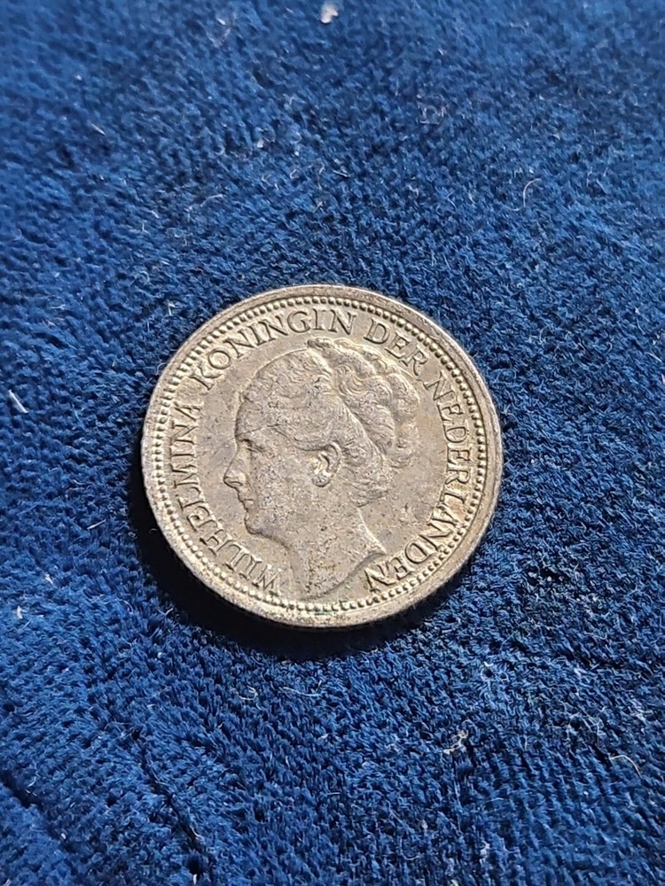 1939 Netherlands 10 Cents Silver (KM.#163)