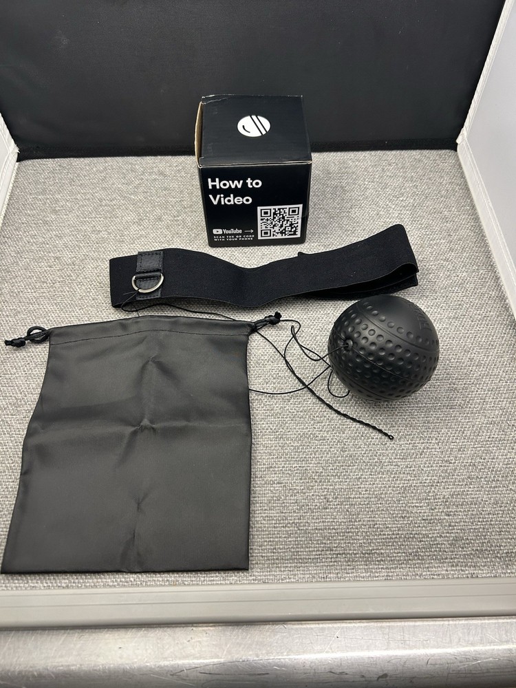 Box Bollen Agility Ball Headband Black Boxball Focus Training Game QR Code App