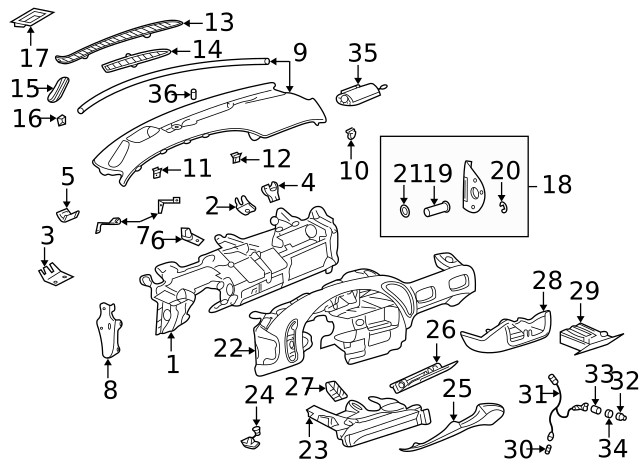 Genuine GM Insulator 25771771