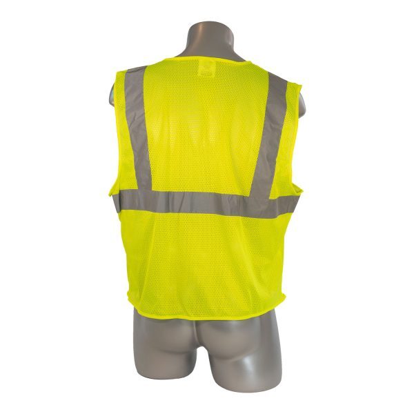 Class 2 Reflective Safety Vest - Lime size XLarge