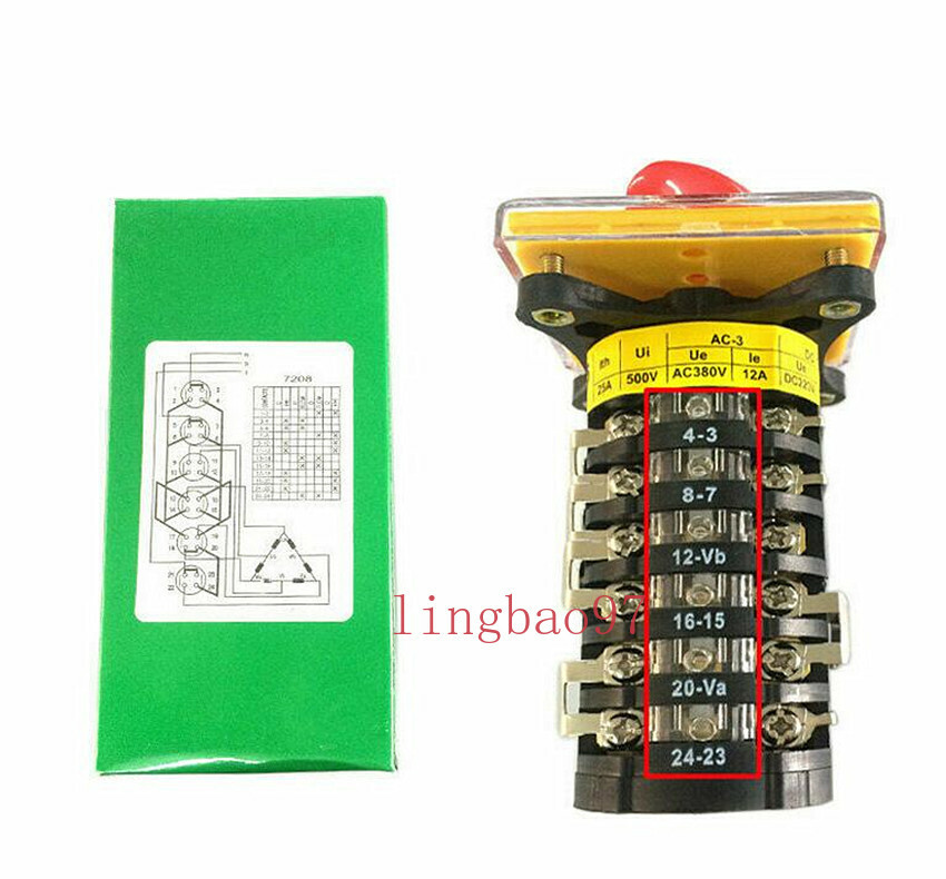 Milling Machine Forward Reverse Speed 6-section Switch For Bridgeport Mill Tool