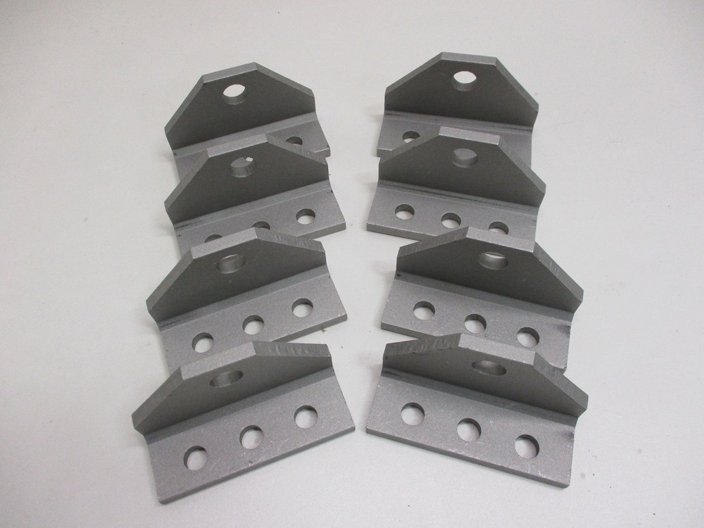 (8) Boat Pontoon Trailer Bolster Bunk Board Adjustable Swivel Aluminum Brackets