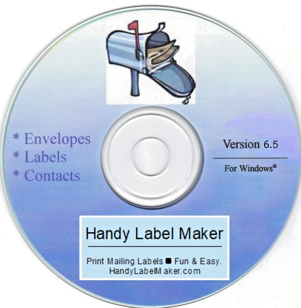 Print mailing labels! Label maker software for Windows. Mail list. Address book.