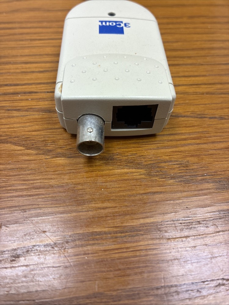 vintage 3Com Megahertz PC Card LAN cable (model 3C-PC-COMBO-CBL