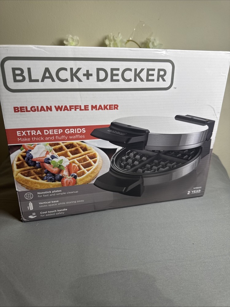 Black & Decker WMB500 Belgian Waffle Maker - Quantity 1