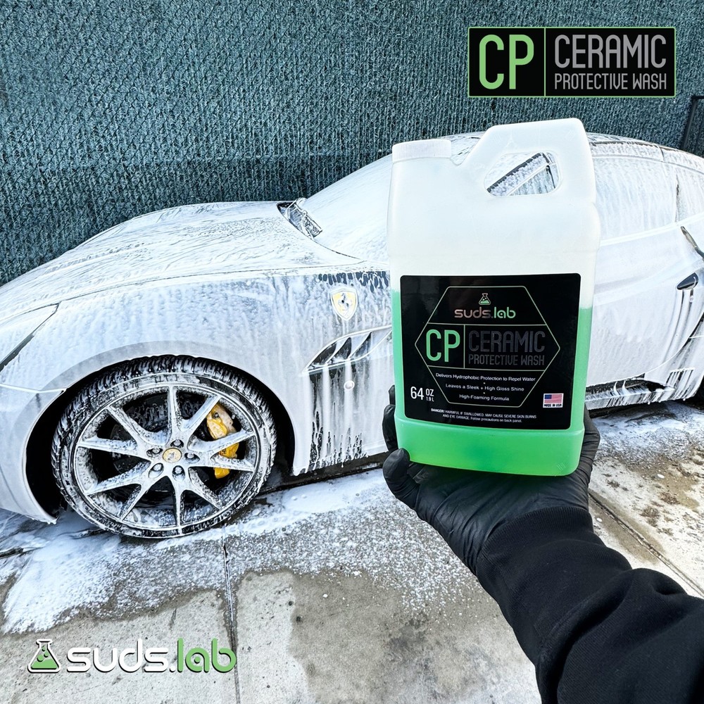2 Pack Suds Lab Ceramic Protective Vehicle Wash, 64 oz bottle