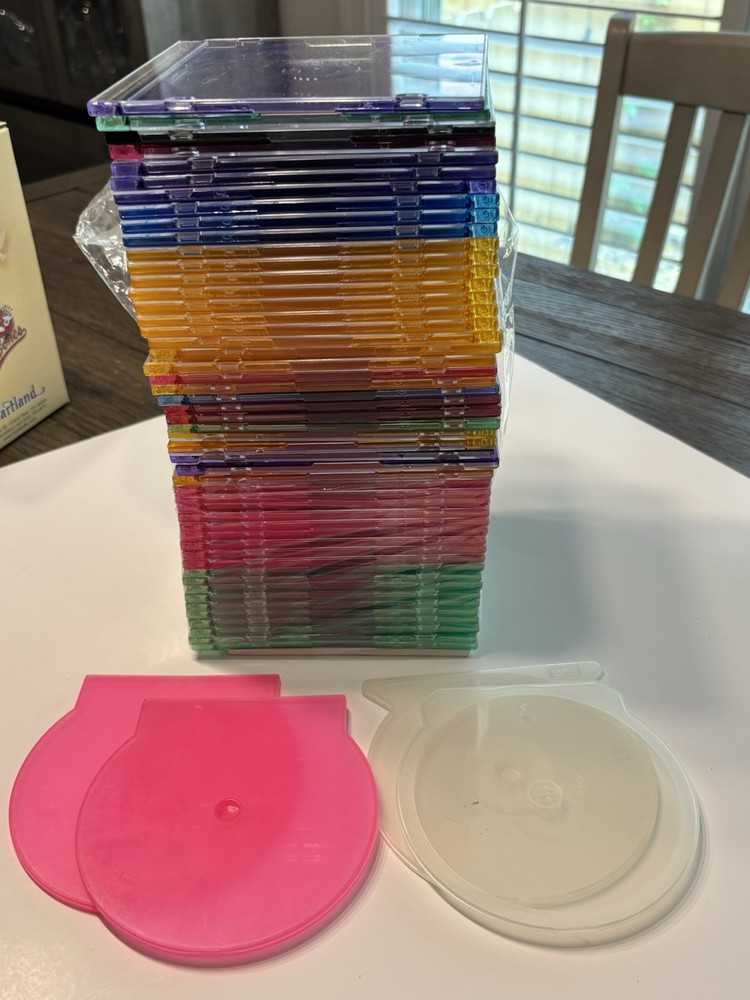 cd cases plastic jewel cases