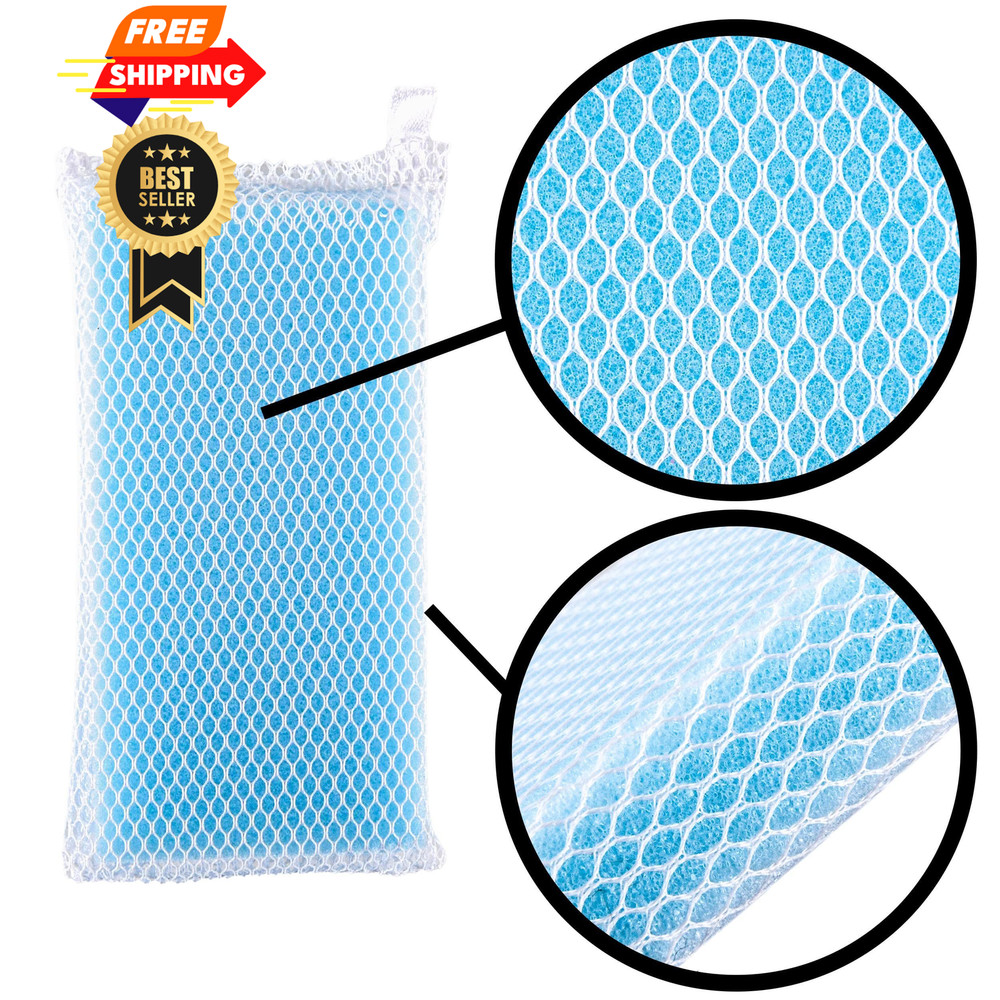 NuValu Non-Scratch, Gentle Mesh Dishwashing Sponge, Quick 12 Pack, Assorted