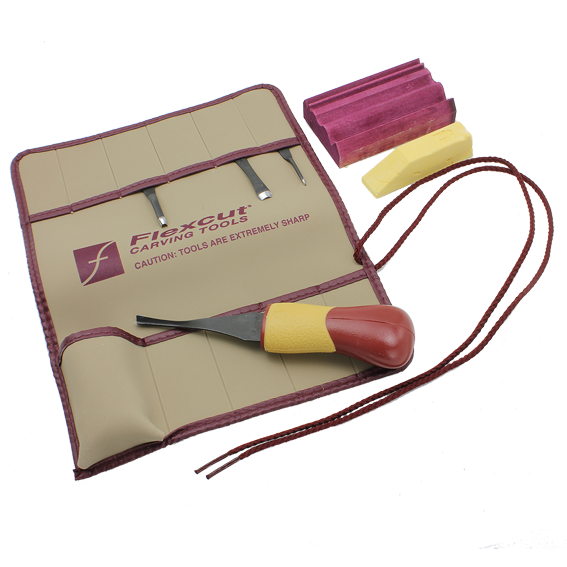 Flexcut 5 Pc. Lino & Relief Printmaking Set