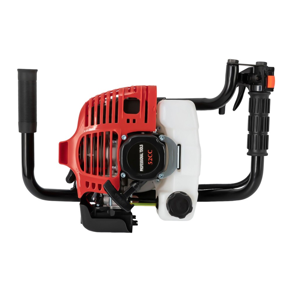 2-Stroke Post Hole Digger Engine, 52CC Gas Powered Earth Auger, NO Drill Bits