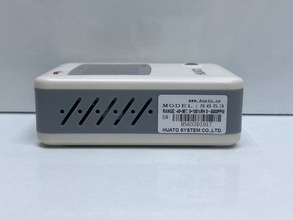 HUATO S653 CO2 temperature humidity data logger
