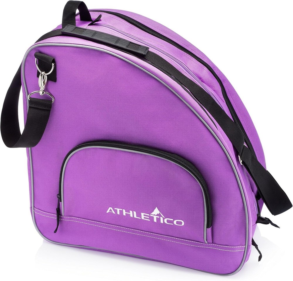 Multi-Function Skate Bag - Stylish Purple with Adjustable Shoulder Strap for Men