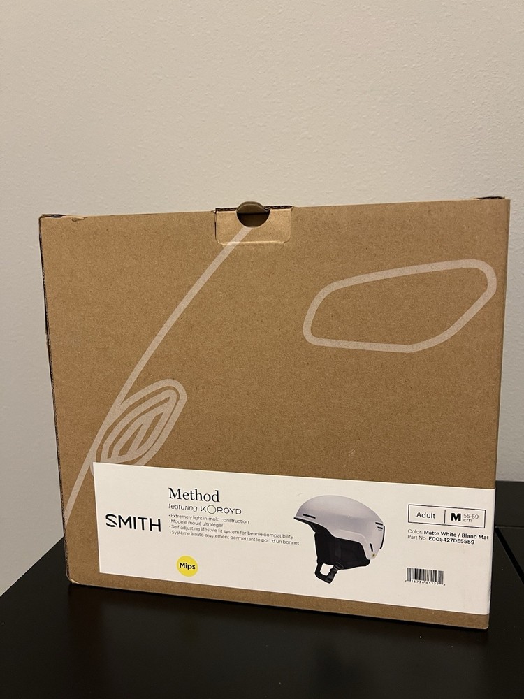 Smith Method MIPS Helmet - Medium, White