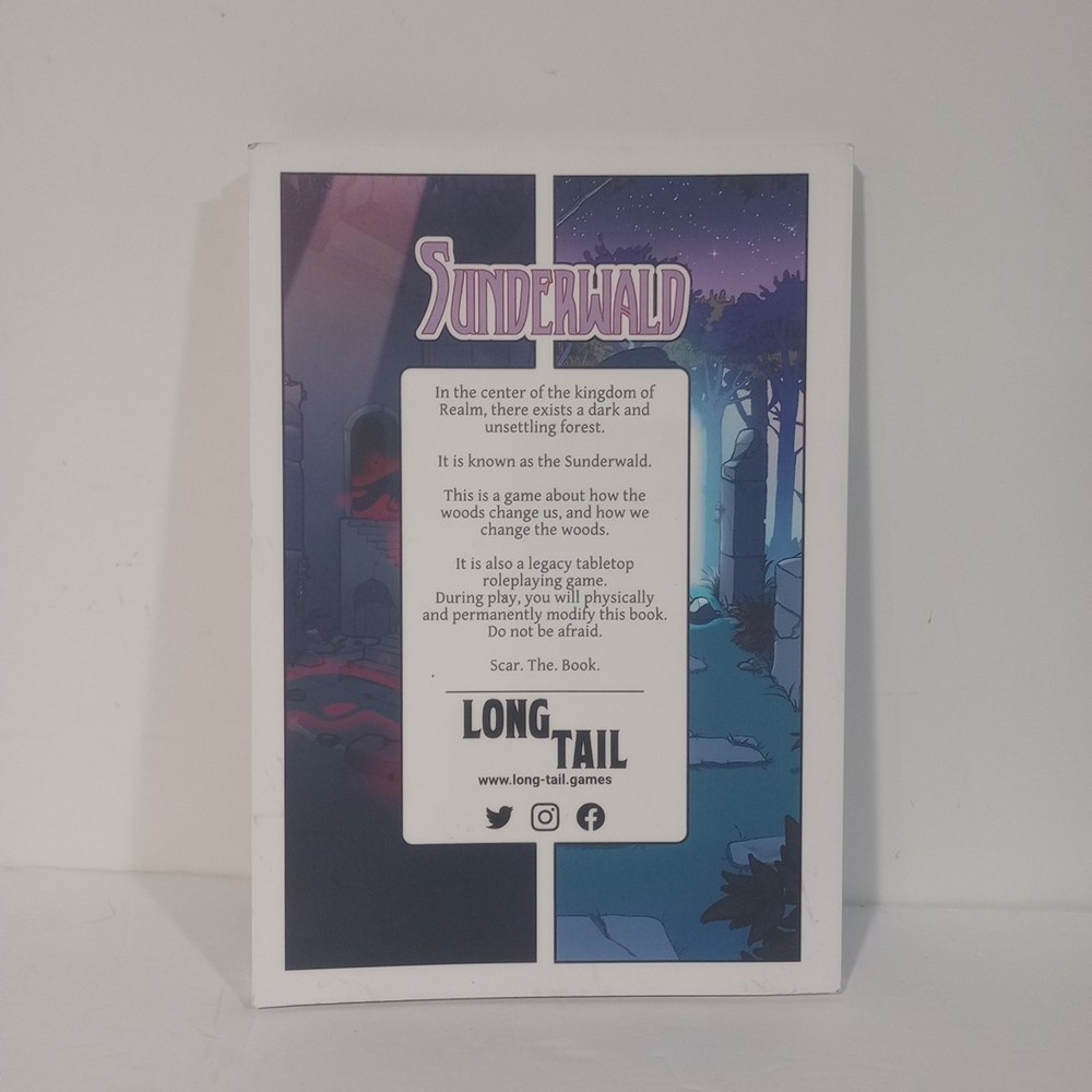 Sunderwald Reversal Games RPG Book