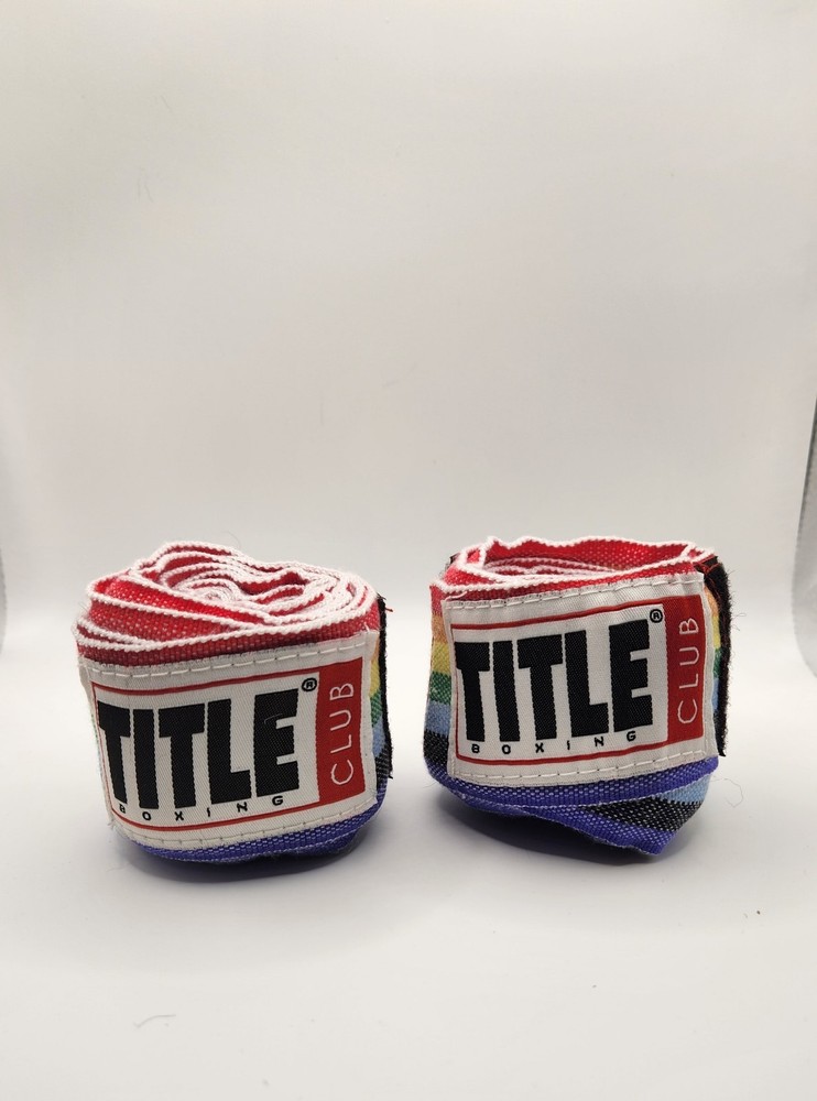 Title Boxing Rainbow Hand Wraps