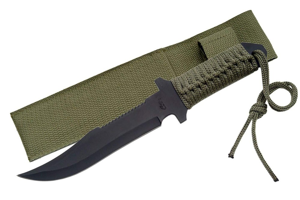 New Rite Edge Military Hunter Fixed Blade Knife 210665