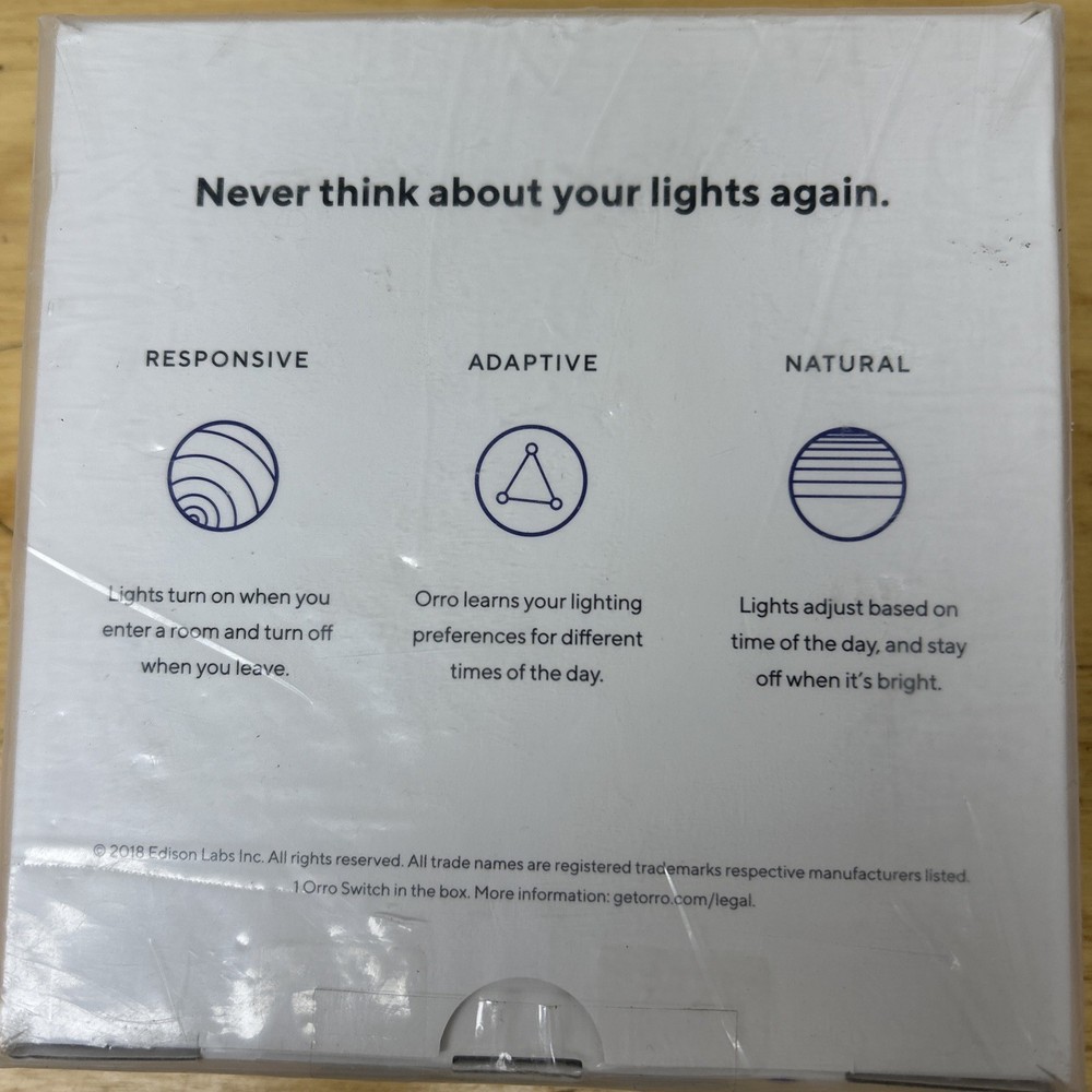 Orro One Smart Home Control Light Switch/dimmer - New