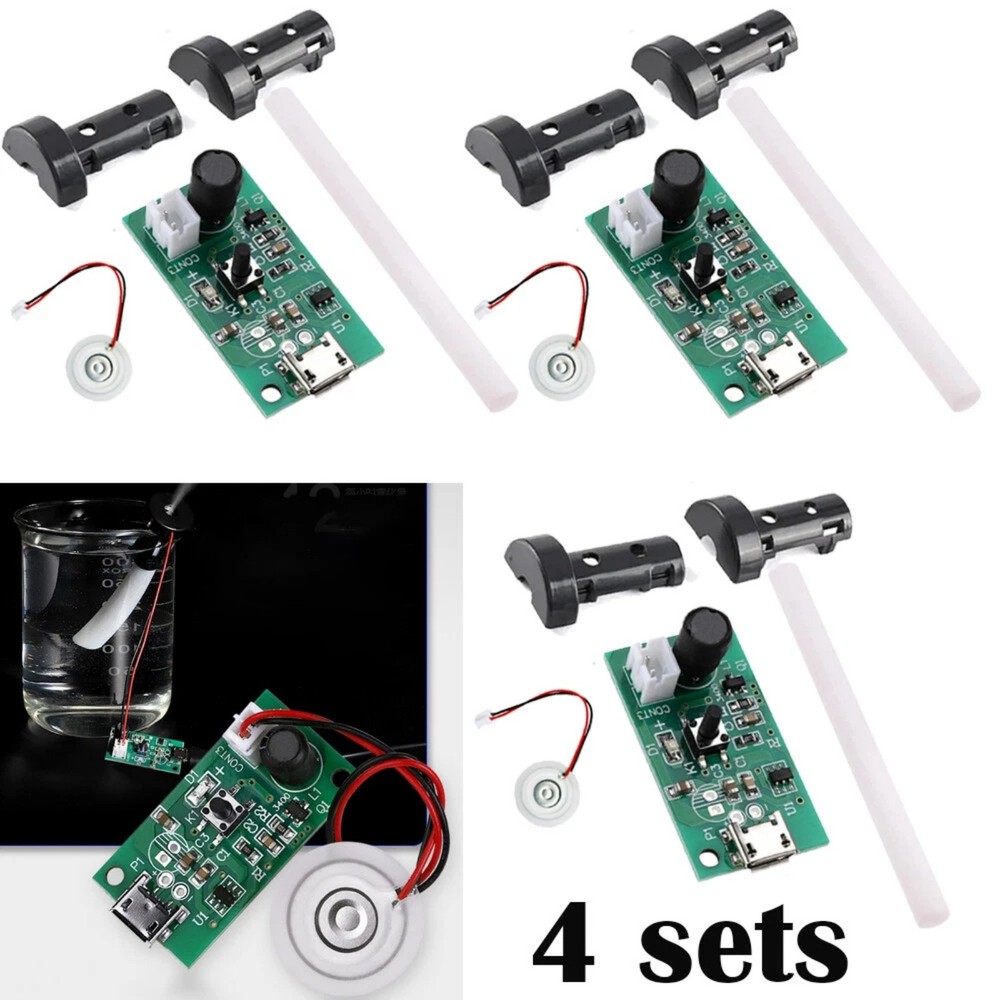 For DIY Project System 4PCS Ultrasonic Humidifier Driver Board Kit High Quality