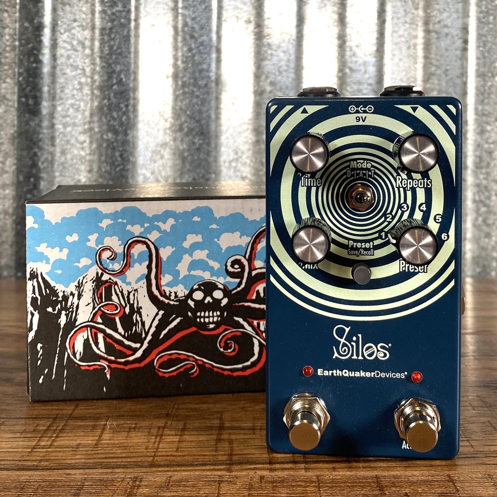 Earthquaker EQD Silos Multi Generational Time Delay Guitar Effect Pedal