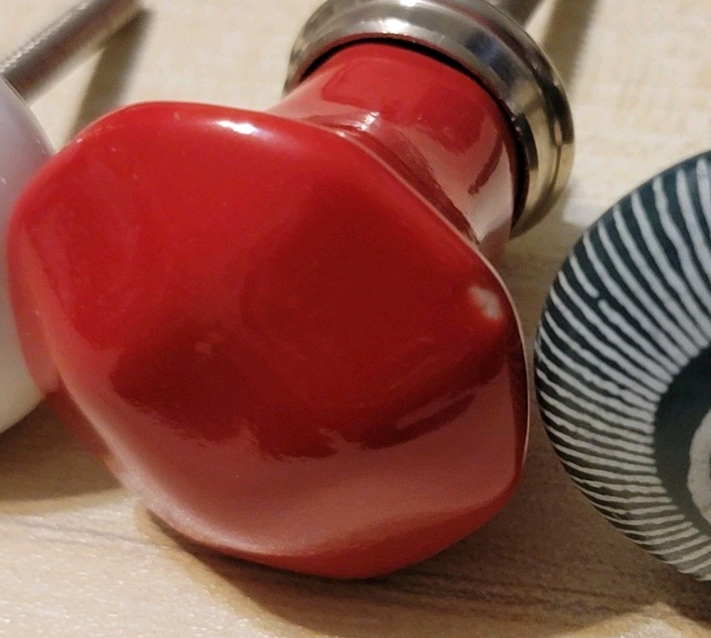 Lot 17 Metal Ceramic Cabinet Drawer Knob Pulls Hardware Mixed Sets Read