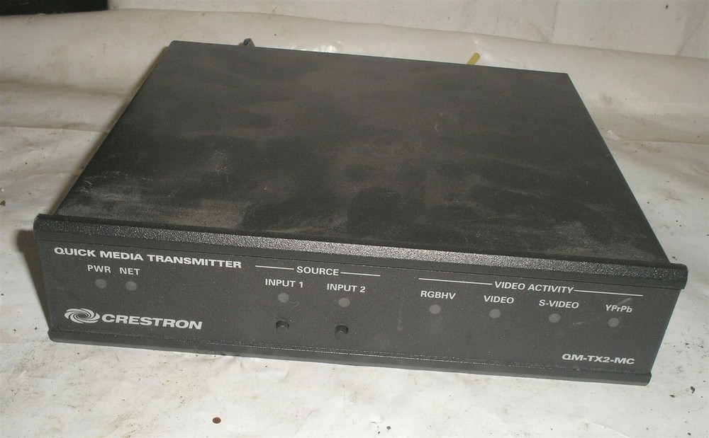 Crestron Quick Media Transmitter QM-TX2-MC - Guaranteed Working