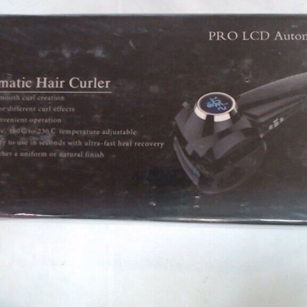 NEW SHOWLISS PRO LCD AUTOMATIC CURLER CERAMIC